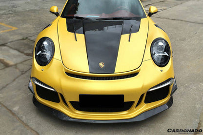 2012-2015 Porsche 911 991-1 Carrera/Targa S/4/4S MG Style Carbon Fiber Hood - Carbonado Aero