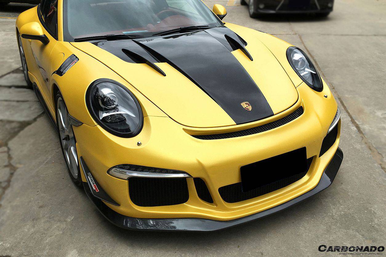 2012-2015 Porsche 911 991-1 Carrera/Targa S/4/4S MG Style Carbon Fiber Hood - Carbonado Aero