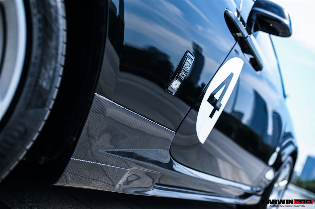 2016-2020 Rolls-Royce Wraith BKSS Style Carbon Fiber Side Skirts - DarwinPRO Aerodynamics