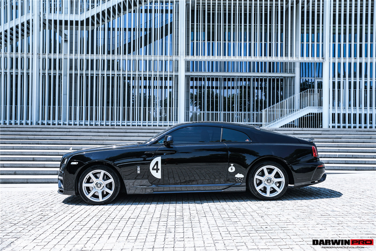 2016-2020 Rolls-Royce Wraith BKSS Style Carbon Fiber Side Skirts - DarwinPRO Aerodynamics