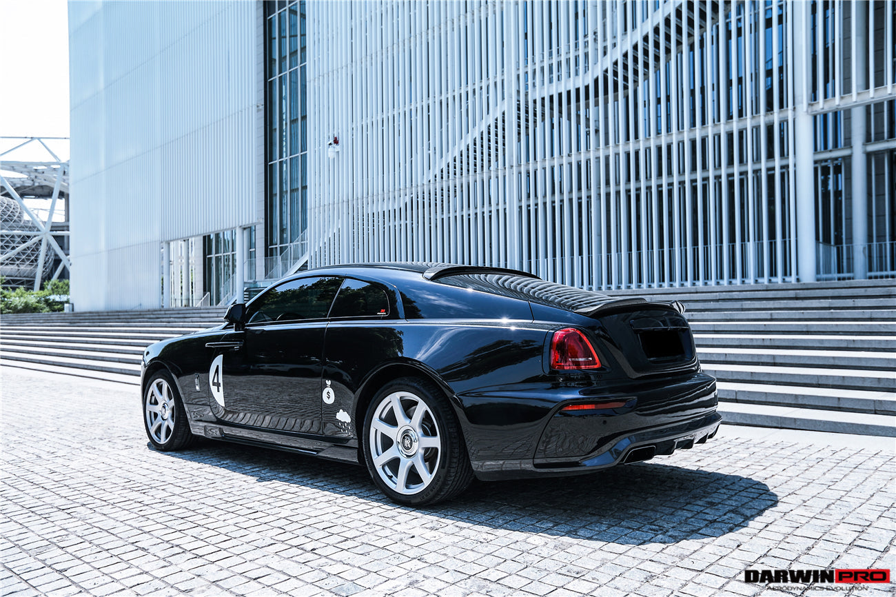 2016-2020 Rolls-Royce Wraith BKSS Style Carbon Fiber Roof Spoiler - DarwinPRO Aerodynamics
