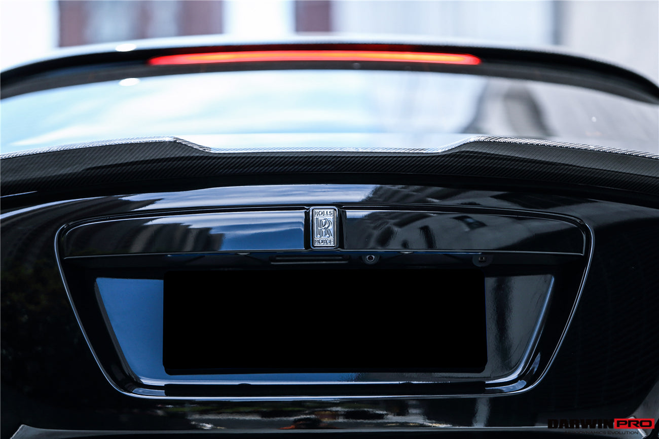 2016-2020 Rolls-Royce Wraith BKSS Style Carbon Fiber Trunk Spoiler - DarwinPRO Aerodynamics
