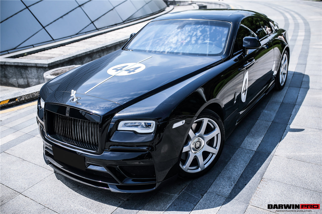 2016-2020 Rolls-Royce Wraith/Dawn - BKSS Portion Carbon Fiber Front Bumper - DarwinPRO Aerodynamics