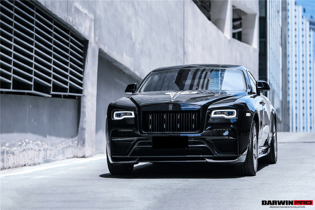 2016-2020 Rolls-Royce Wraith/Dawn - BKSS Portion Carbon Fiber Front Bumper - DarwinPRO Aerodynamics