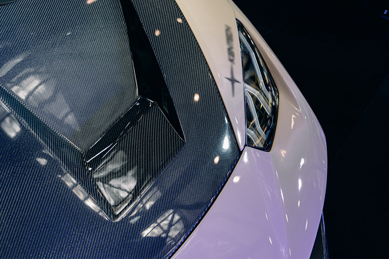 2015-2021 Lamborghini Huracan LP610/LP580/EVO BKSS Style Carbon Fiber Hood - DarwinPRO Aerodynamics
