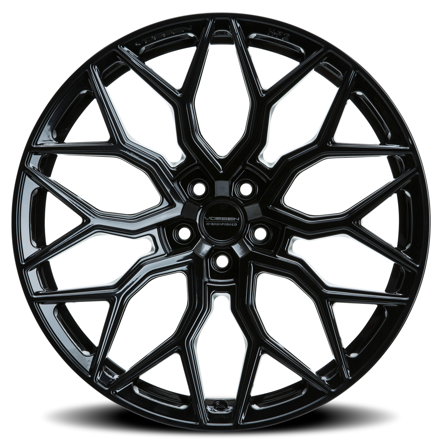 Vossen Wheels HF2 GB 20x10 +50 5x112mm 66.5mm Gloss Black