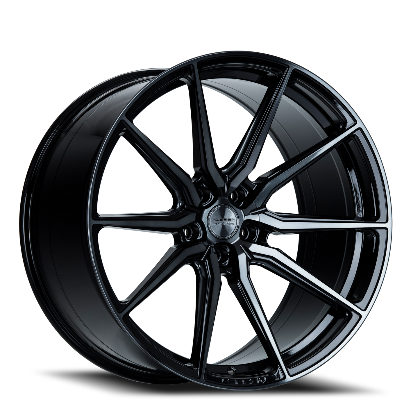 Vossen Wheels HF3 GBT 20x10.5 +36 5x112mm 66.5mm Gloss Black Tinted