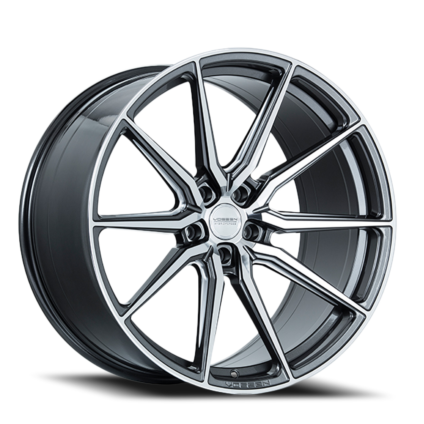 Vossen Wheels HF3 G 20x10.5 +45 5x112mm 66.5mm Gloss Graphite