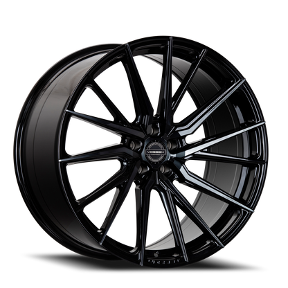 Vossen Wheels HF4T GBT 21x12 +52 5x120mm 72.56mm Gloss Black Tinted