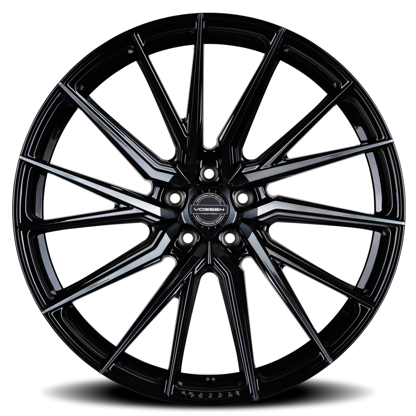 Vossen Wheels HF4T GBT 22x9 +32 5x114.3mm 73.1mm Gloss Black Tinted