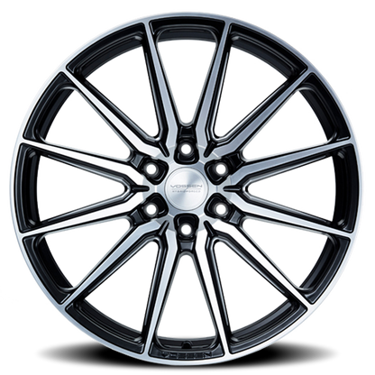 Vossen Wheels HF6-1 MB 22x9.5 +20 6x139.7mm 106.1mm Matte Black Brushed