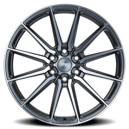 Vossen Wheels HF6-1 MGT 22x9.5 +20 6x139.7mm 106.1mm Matte Gunmetal Tinted