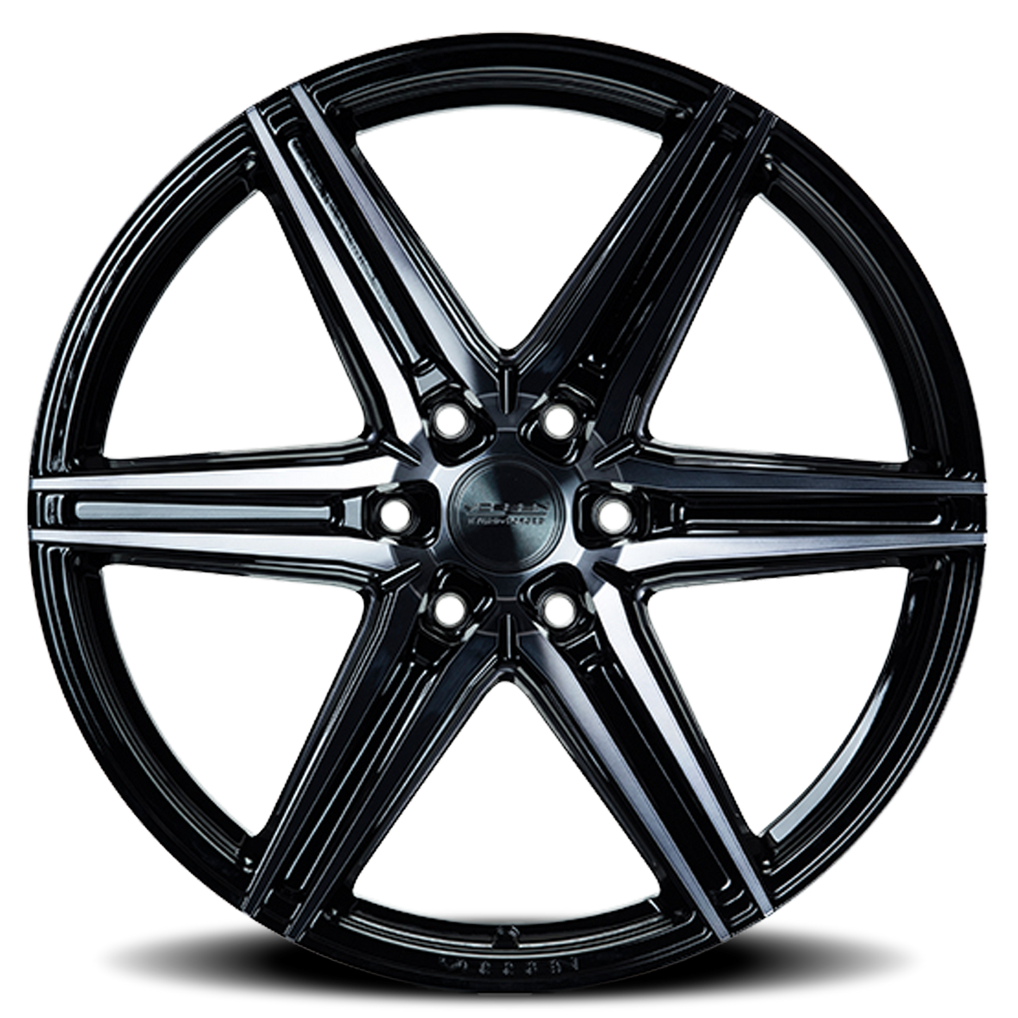 Vossen Wheels HF6-2 GBT 24x10 +25 6x135mm 87.1mm Gloss Black Tinted