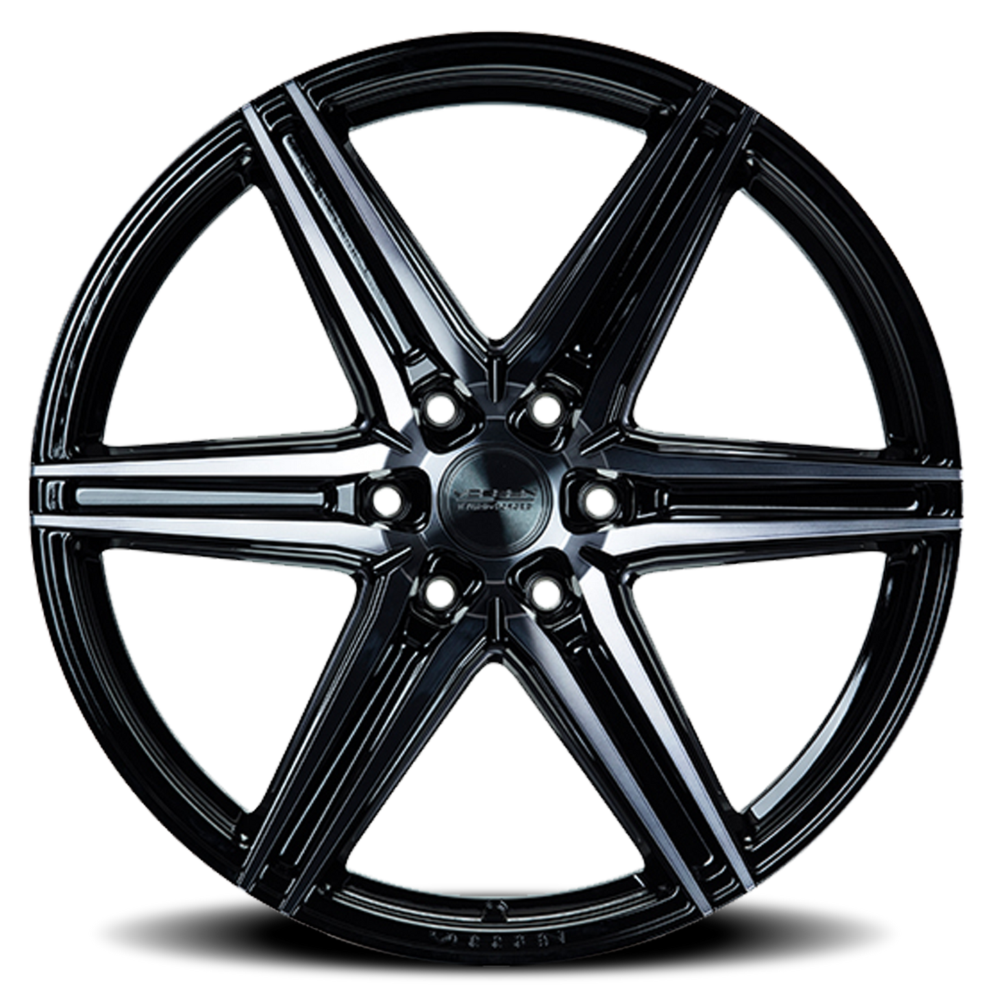 Vossen Wheels HF6-2 GB 24x10 +25 6x139.7mm 106.1mm Gloss Black