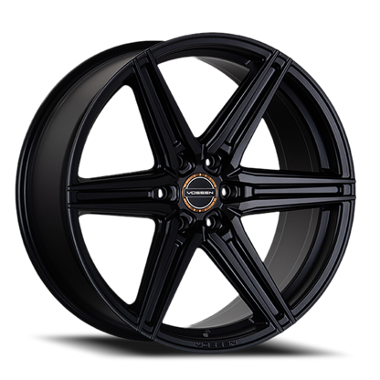 Vossen Wheels HF6-2 SB 22x9.5 +20 6x135mm 87.1mm Satin Black