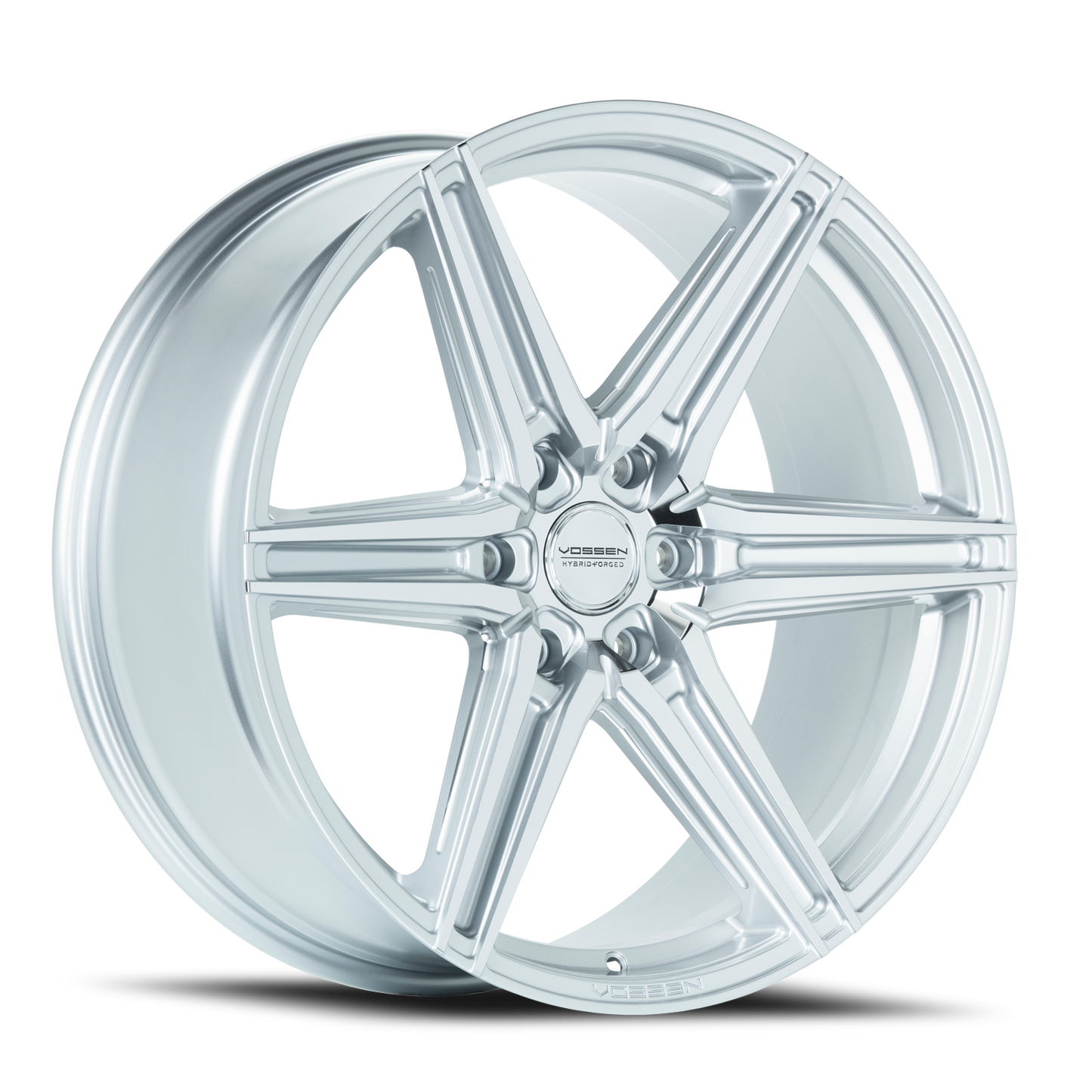 Vossen Wheels HF6-2 SP 22x9.5 +20 6x135mm 87.1mm Silver Polished