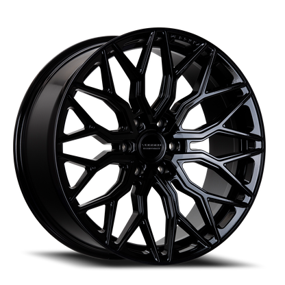 Vossen Wheels HF6-3 GB 24x10 +25 6x139.7mm 106.1mm Gloss Black
