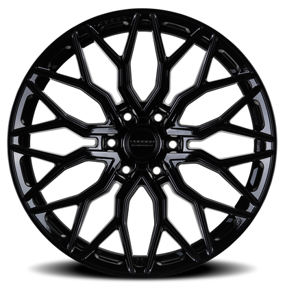 Vossen Wheels HF6-3 GB 20x9.5 +15 6x139.7mm 106.1mm Gloss Black