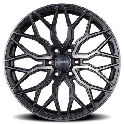 Vossen Wheels HF6-3 MG 22x9.5 +20 6x139.7mm 106.1mm Matte Gunmetal