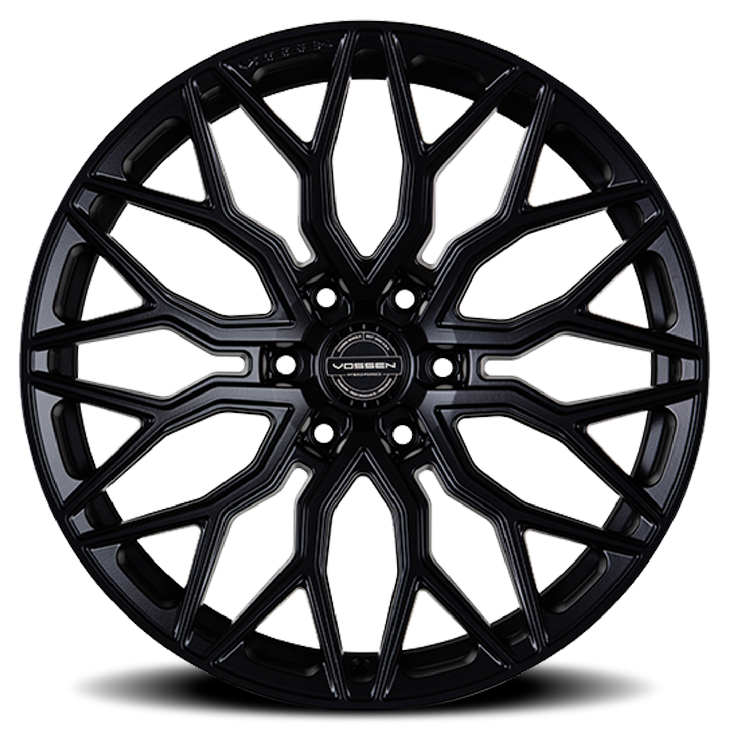 Vossen Wheels HF6-3 SB 24x10 +25 6x139.7mm 106.1mm Satin Black