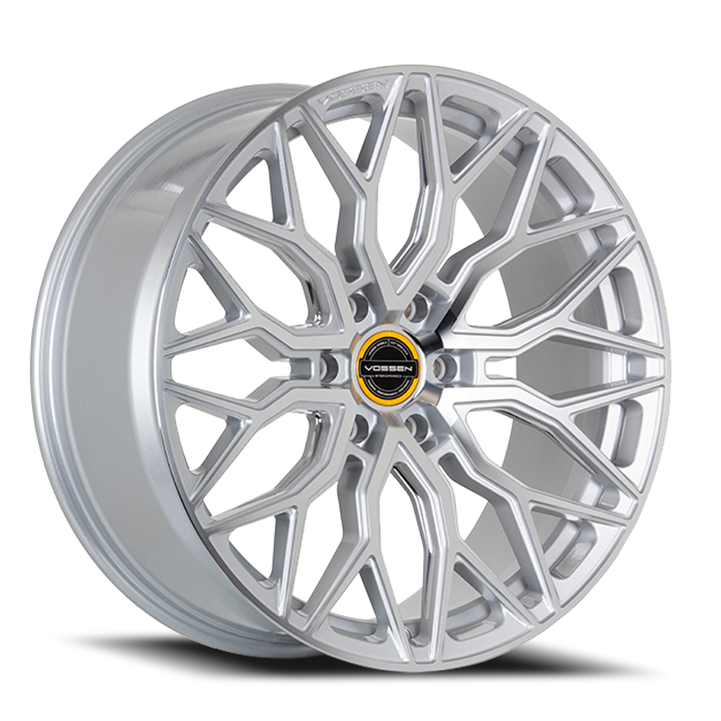 Vossen Wheels HF6-3 SP 24x10 +25 6x135mm 87.1mm Silver Polished