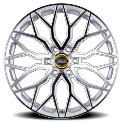 Vossen Wheels HF6-3 SP 24x10 +25 6x135mm 87.1mm Silver Polished