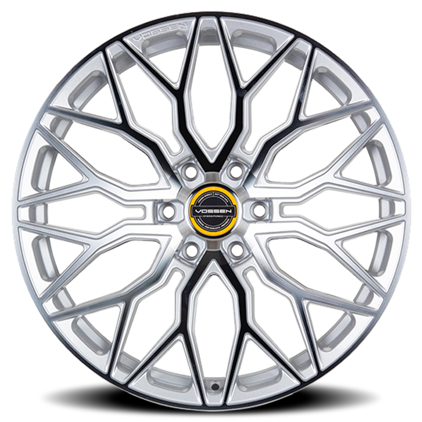 Vossen Wheels HF6-3 SP 24x10 +25 6x139.7mm 106.1mm Silver Polished