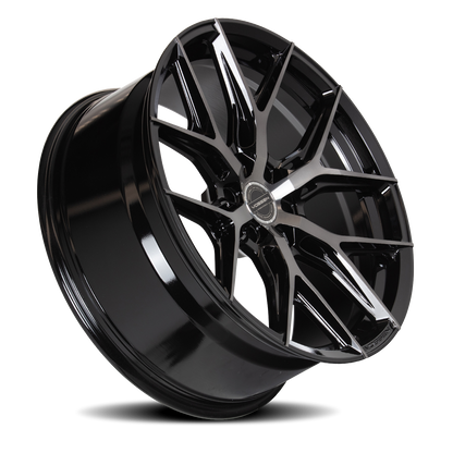 Vossen Wheels HF6-4 GBT 22x10 -18 6x139.7mm 106.1mm Gloss Black Tinted