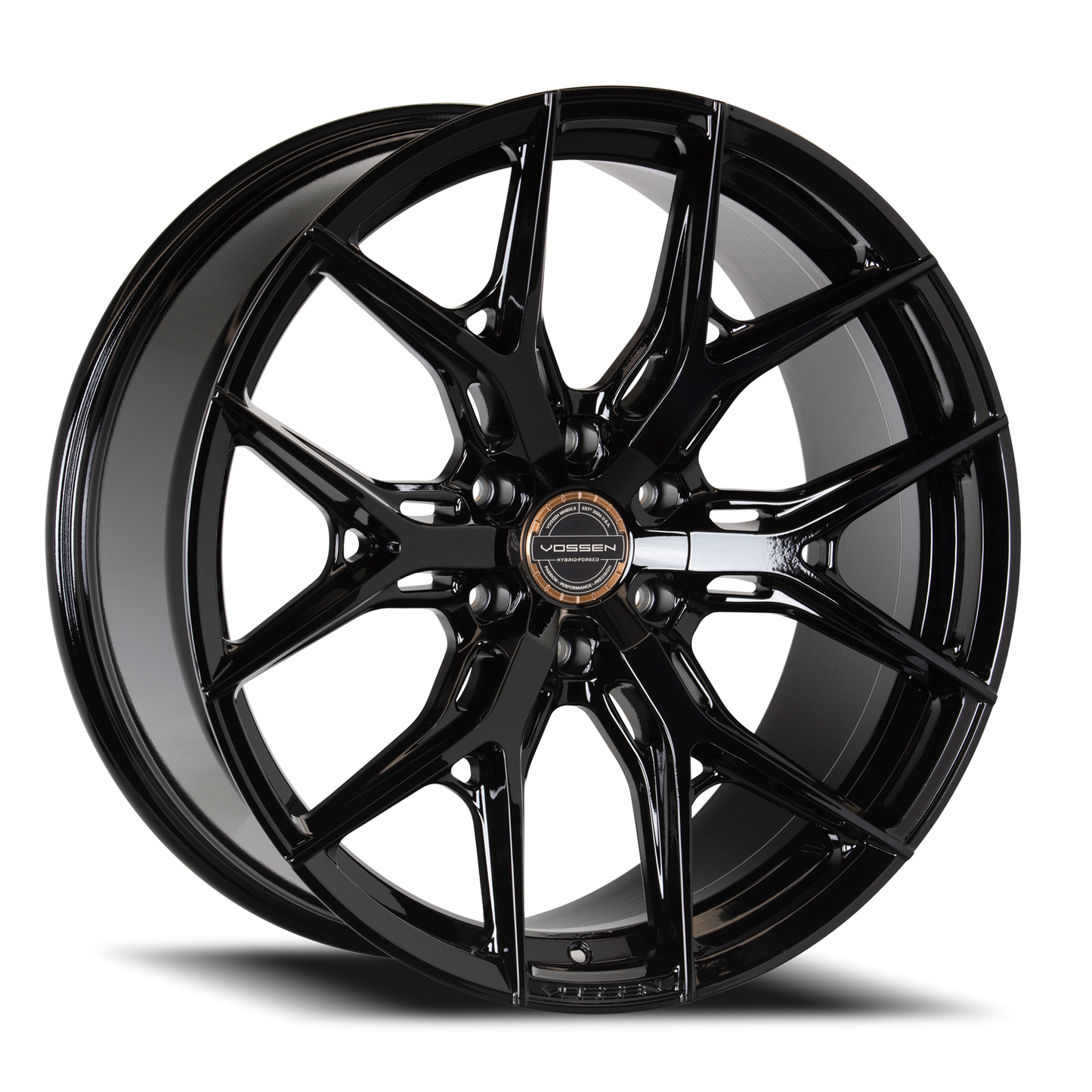 Vossen Wheels HF6-4 GB 17x9 +0 6x135mm 87.1mm Gloss Black