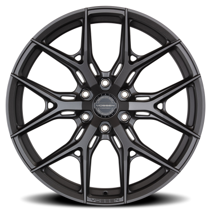 Vossen Wheels HF6-4 MG 18x9 +0 6x135mm 87.1mm Matte Gunmetal