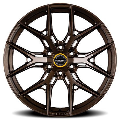 Vossen HF6-4 Satin Gold wheel — gallery photo 2