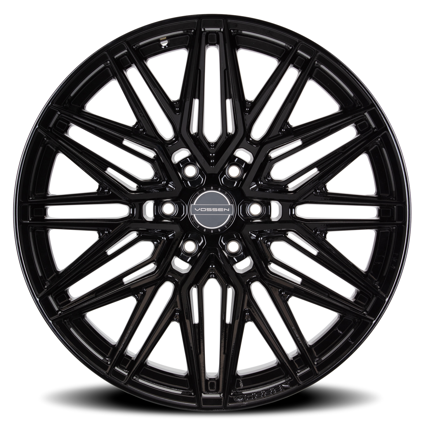 Vossen Wheels HF6-5 GB 22x12 -44 6x135mm 87.1mm Gloss Black