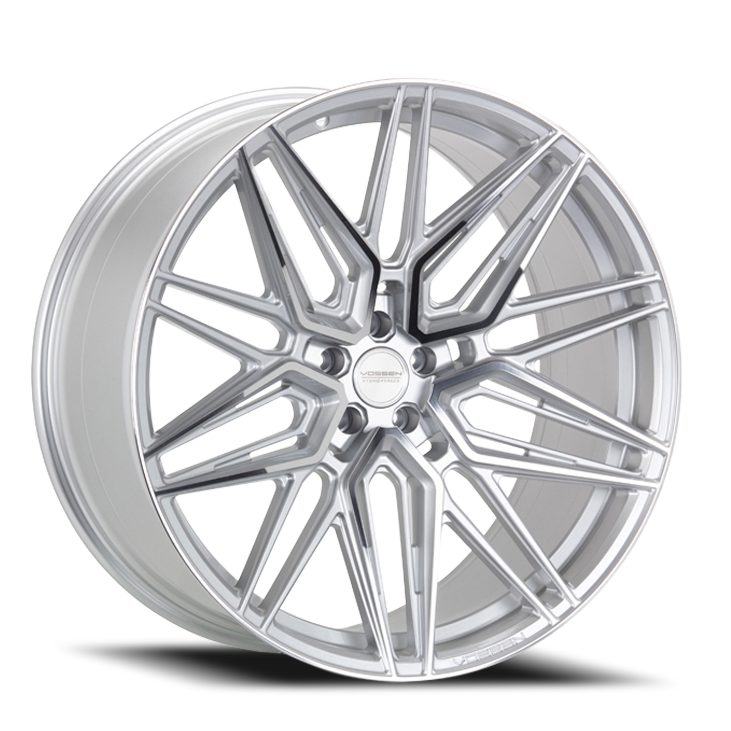 Vossen Wheels HF7 SP 24x10 +15 5x130mm 84.1mm Silver Polished