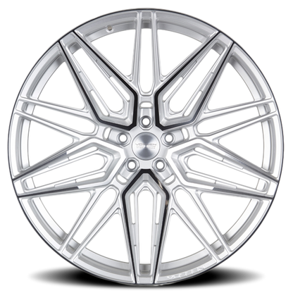 Vossen Wheels HF7 SP 24x10 +32 5x120mm 72.56mm Silver Polished