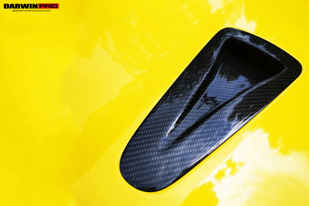 2008-2022 Nissan GTR R35 CBA/DBA/EBA Carbon Fiber Hood Scoop - DarwinPRO Aerodynamics