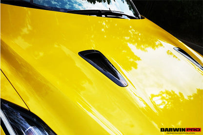 2008-2022 Nissan GTR R35 CBA/DBA/EBA Carbon Fiber Hood Scoop - DarwinPRO Aerodynamics