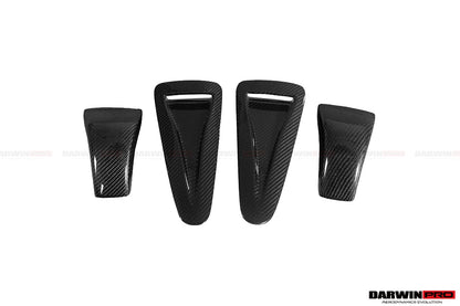 2008-2022 Nissan GTR R35 CBA/DBA/EBA Carbon Fiber Hood Scoop - DarwinPRO Aerodynamics