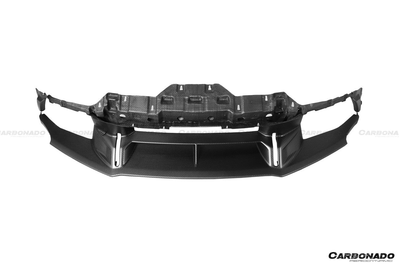2021-UP Lamborghini Huracan STO Dry Carbon Fiber Down-Front Lip - Carbonado
