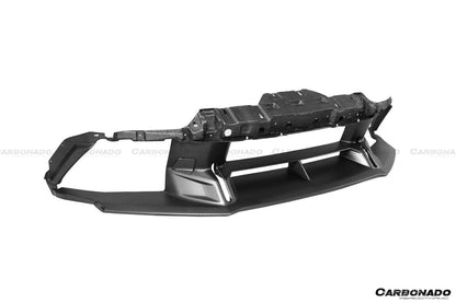 2021-UP Lamborghini Huracan STO Dry Carbon Fiber Down-Front Lip - Carbonado