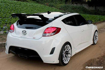2012-2017 Hyundai veloster DP style Roof Spoiler Wing - Carbonado Aero