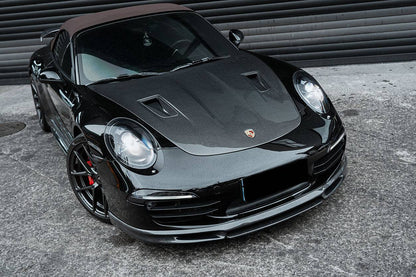 2013-2019 Porsche 991 Carrera & Targa S & 4 & 4s GT2RS Style Carbon Fiber Hood - Carbonado