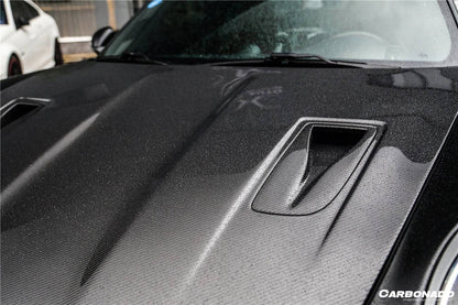 2012-2015 Porsche 991.1 Carrera/Targa S/4/4s GT2RS Style Carbon Fiber Hood - Carbonado Aero