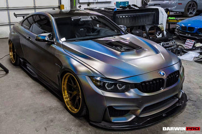 2014-2020 BMW M3/M4 IMP Performance Partial Carbon Fiber Hood - DarwinPRO Aerodynamics