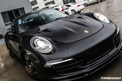 2012-2015 Porsche 991.1 Carrera/Targa S/4/4s GT2RS Style Carbon Fiber Hood - Carbonado Aero