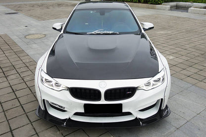2014-2020 BMW F80 M3 F82 M4 GTS Carbon Fiber Style Hood - Carbonado
