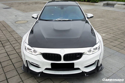2014-2020 BMW F80 M3 F82 M4 GTS Carbon Fiber Style Hood - Carbonado