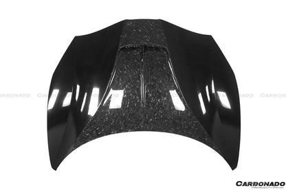 2015-2020 Ferrari 488 GTB/Spyder MSY Style Carbon Fiber Hood - Carbonado