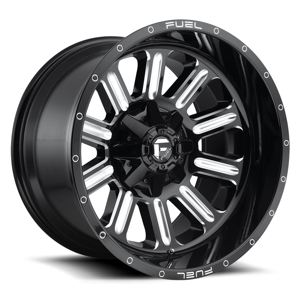 Fuel Off-Road Hardline D620 18x9 +1 5x114.3/5x127mm 78.1mm Gloss Black Milled