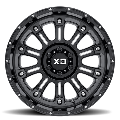 XD Series Wheels Hoss II XD829 GB 18x9 +0 6x139.7mm 106.25mm Gloss Black