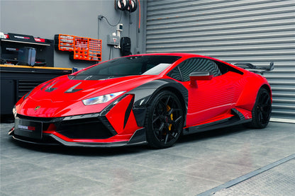 2015-2022 Lamborghini Huracan LP610 & LP580 & EVO Coupe Only BKSSII Style Full Wide Body Kit - DarwinPRO Aerodynamics